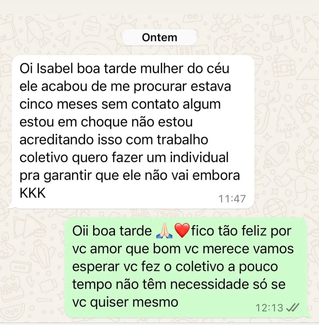 Depoimento de Cliente