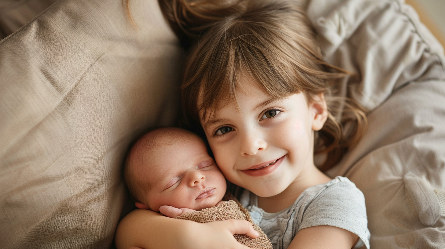 Mother and baby